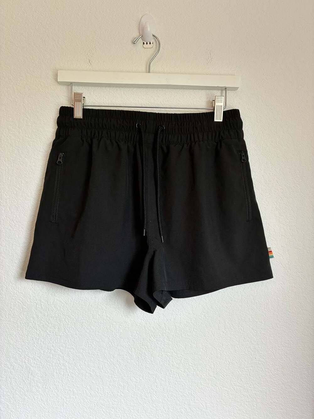 Ocean Pacific OP Black Athletic Board Shorts with Rainbow Tag Size S